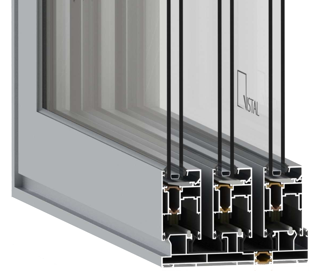 S560 LIFT AND SLIDING INSULATED SYSTEM